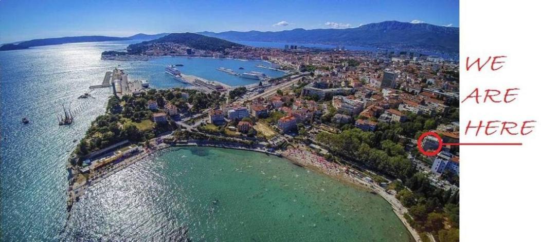 Studio At Bacvice Beach Split Extérieur photo